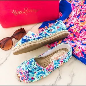 New in Box Lilly Pulitzer Espadrilles